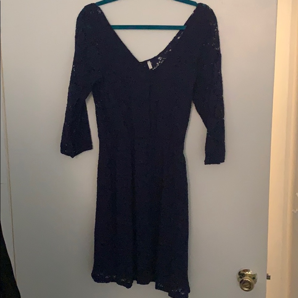 Blue Lace Dress